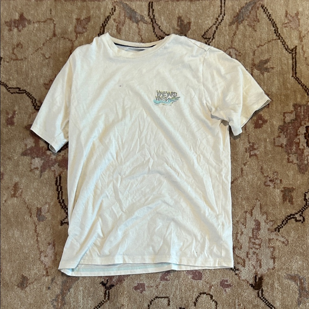 Vineyard Vines White Short Sleeve Tee